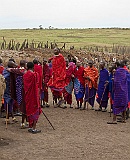 The famous jumping by the masai